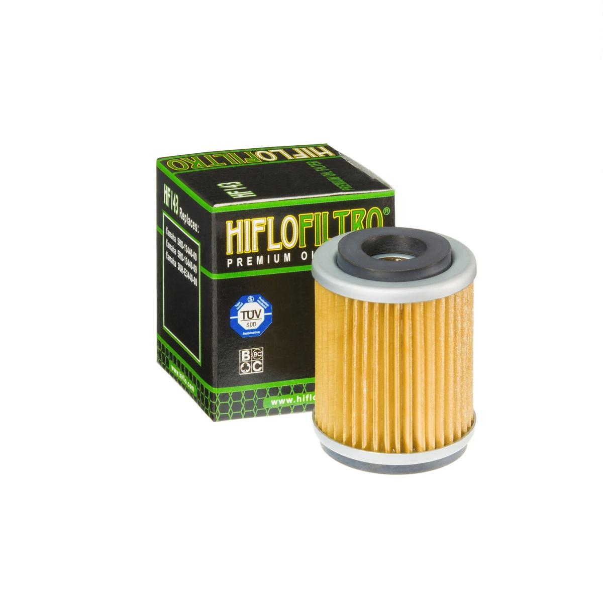 Filtro Olio Hiflo Filtro HF143 Per Yamaha YFM XT TT Filtri Olio