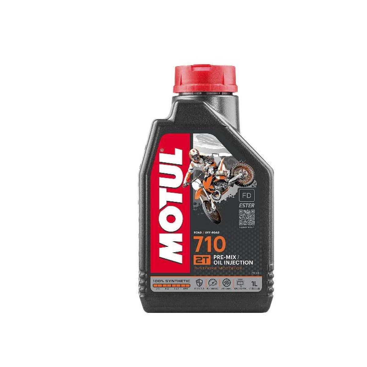 Olio Miscela Motul 710 2t 100 Sintetico 1LT Olio Motore 2t