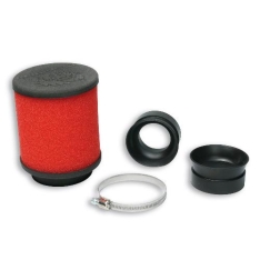 Immagine 1 di 0413435 filtro aria red filter e16 con Ø42 50 60  per carburatori keihin  mikuni  phbh  vhst thumbnail