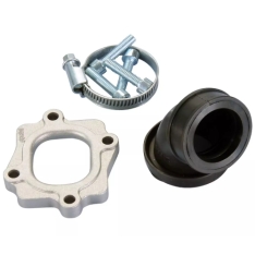 Immagine 0 di 215.0432 collettore aspirazione polini per Minarelli Yamaha orizzontale carburatore mikuni 24-26-28 thumbnail