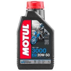 Immagine 0 di olio motul 3000 20w-50 minerale 4t 1lt thumbnail