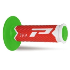 Immagine 0 di 405401380 manopole progrip 788 190 mx doppia densità colore bianco rosso verde no foro thumbnail