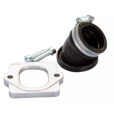 Immagine 0 di 215.0424 collettore aspirazione polini 360° per piaggio 2T carburatori PWK, PHBH-VHST 26-28-30 thumbnail