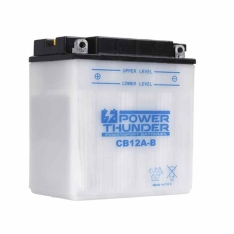 Immagine 1 di Batteria Power Thunder CB12A-B 12V 12AH Honda 350 450 600 thumbnail