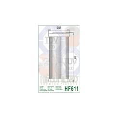 Immagine 1 di Filtro Olio Hiflo Filtro HF611 per Husqvarna SMR Sherco SE SM thumbnail