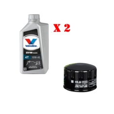 Immagine 0 di Kit Tagliando 2 LT di Valvoline Syn Power 10w40 e Filtro Hiflo HF184 per Piaggio Beverly Aprilia Scarabeo Atlantic Gilera Fuoco thumbnail