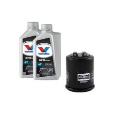 Immagine 1 di Kit Tagliando 2 LT di Valvoline 5w40 e Filtro Champion COF083 per Piaggio da 125 a 250 thumbnail