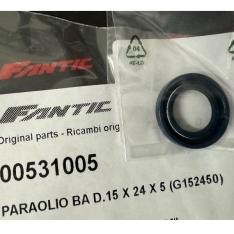 Immagine 1 di 00531005 Paraolio motore asta frizione per motori Minarelli AM6 15X24X5 thumbnail