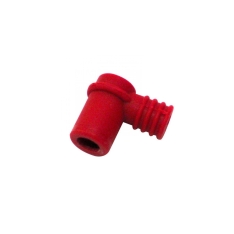 Immagine 0 di Pipetta attacco candela in silicone rosso Bergamaschi 404310155 thumbnail