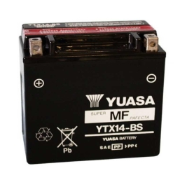 Batteria Motorparts YB9-B 12V 9Ah per Piaggio 50 125 Vespa 150 Aprilia 50  Honda 125 250 - Batterie