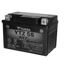 Batteria Yuasa YTZ5S (sigillata con acido a corredo) 12V 3.5AH Honda 125 KTM 250 450 525