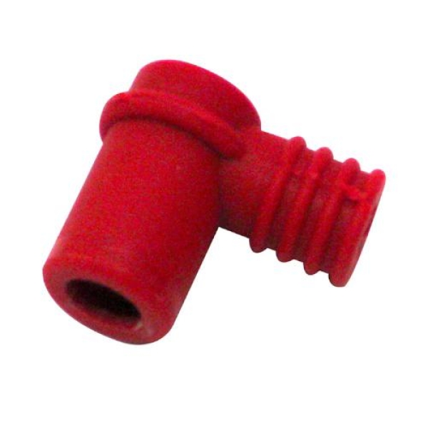 404310155 cappuccio candela in silicone rosso - Candele