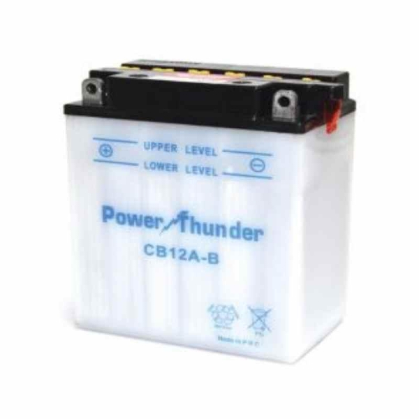 Batteria Power Thunder CB12A-B 12V 12AH Honda 350 450 600 - Batterie