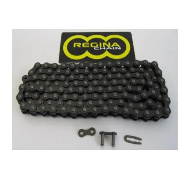 catena trasmissione regina passo 428 126SR senza o-ring 140 maglie colore nera - Trasmissione Catena