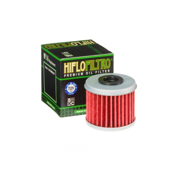 Filtro Olio Hiflo Filtro HF116 per HM CRE Honda Quad e CRF Husqvarna TX TC - Filtri Olio